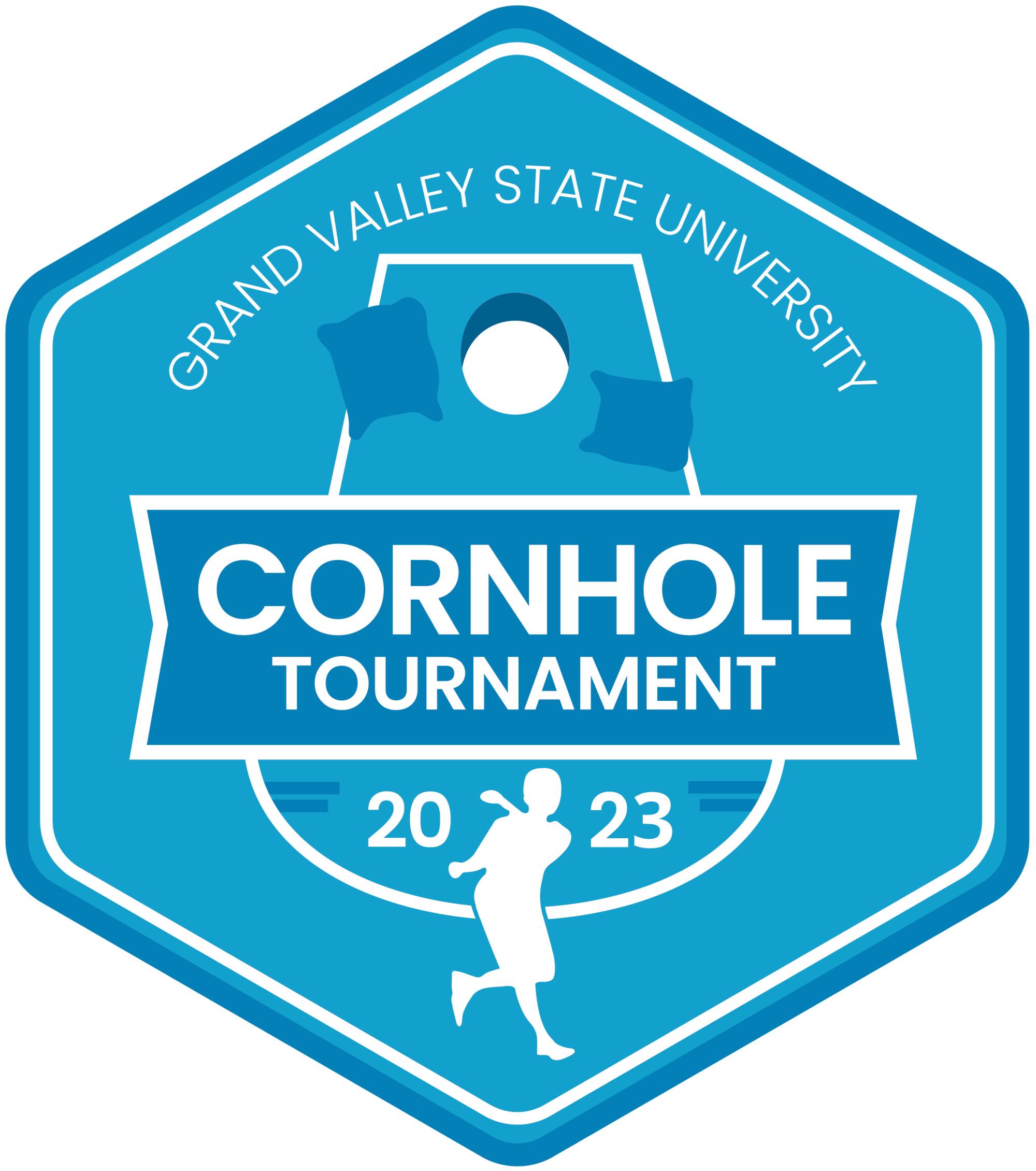 GVSU Cornhole Tournament 2023 logo